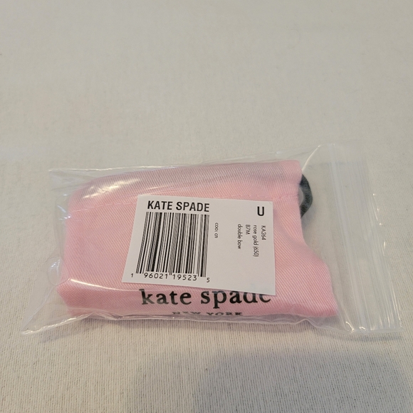 NWT Kate Spade Rose Gold Bow Earrings - Picture 3 of 3